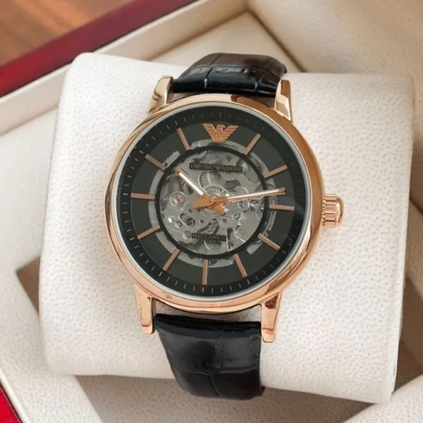 Emporio Armani Skeleton Rosegold