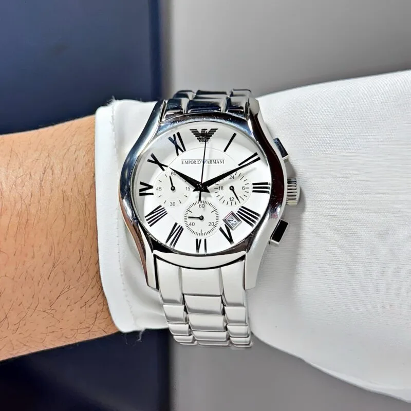 Emporio Armani Valente AR11081 White