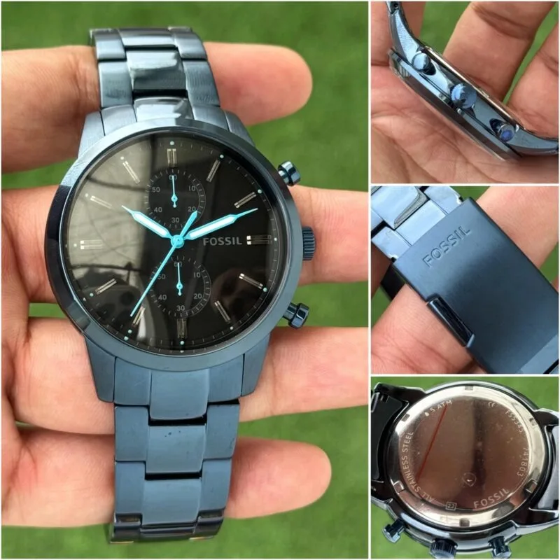 FOSSIL Bronson Chronograph Black Dial