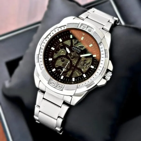 Fossil Bronson ME3218 Silver  Watch