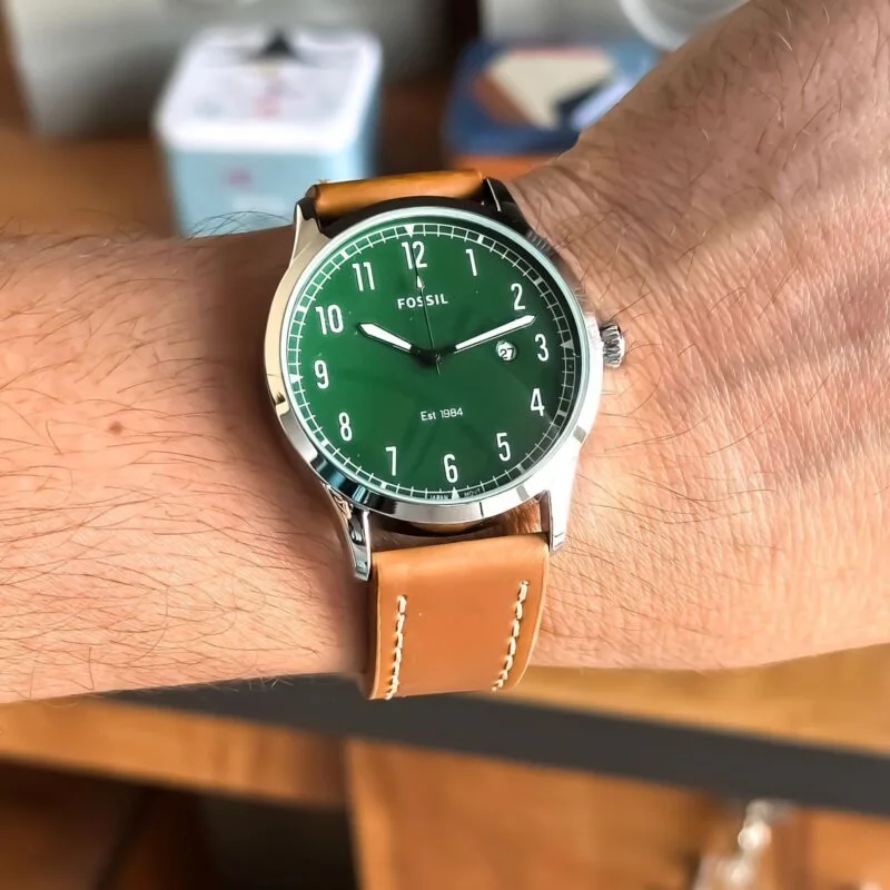 Fossil Forrester Casual FS5590 Green Dial