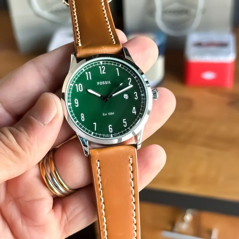 Fossil Forrester Casual FS5590 Green Dial