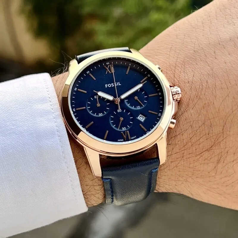 Fossil FS5454 Neutra Chronograph Blue Watch