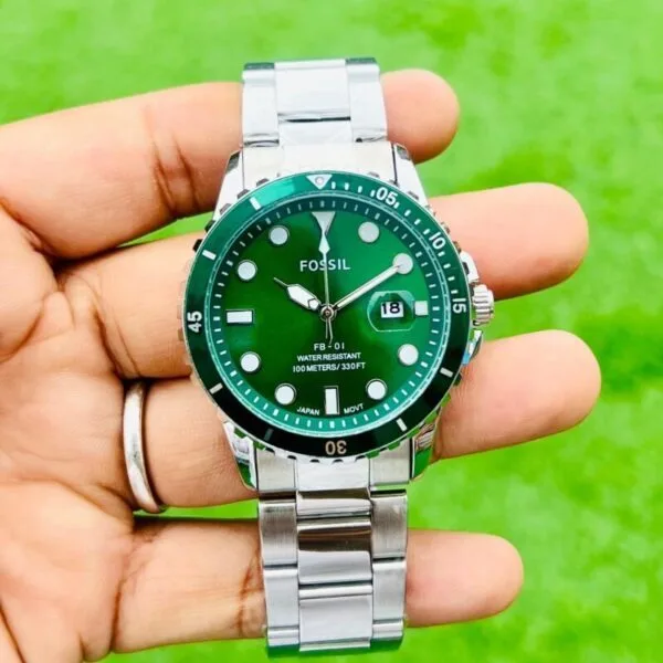 Fossil FS5670 FB-01 Green Dial  Watch