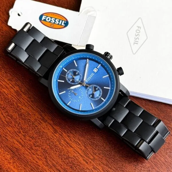 Fossil FS5848I Chronograph Blue Dial