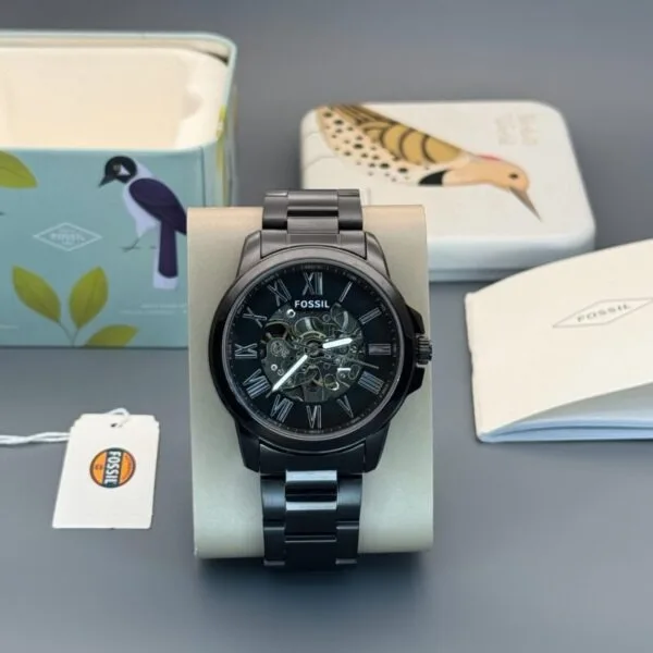 Fossil FSA Skeleton Full Black
