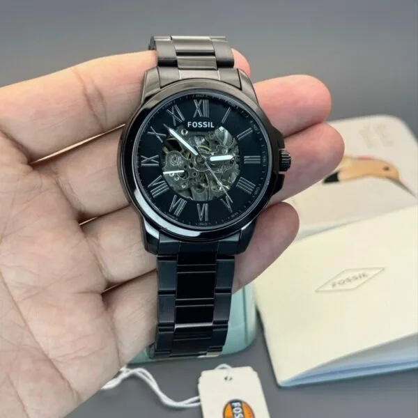 Fossil FSA Skeleton Full Black