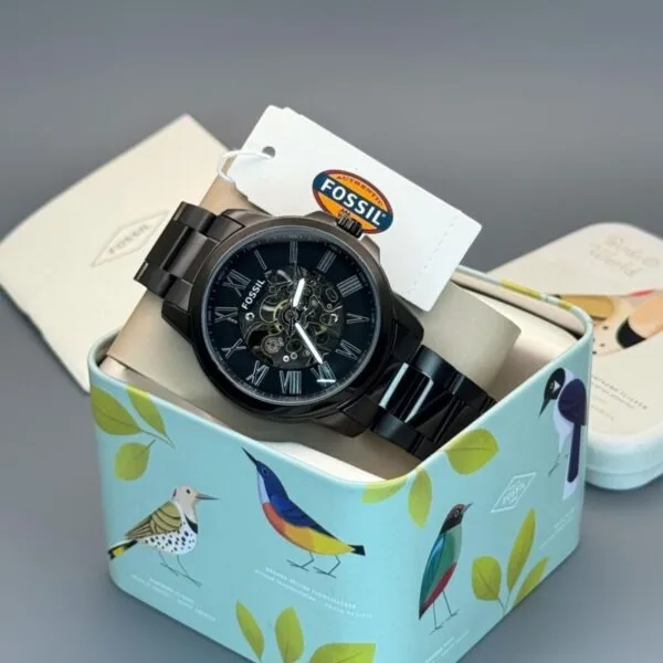 Fossil FSA Skeleton Full Black