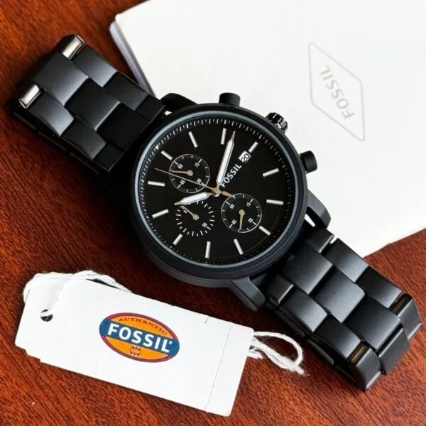 Fossil Grant Chrono Black  Watch