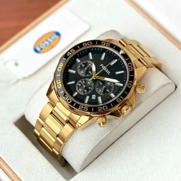 FOSSIL Grant Chronograph Black Dial
