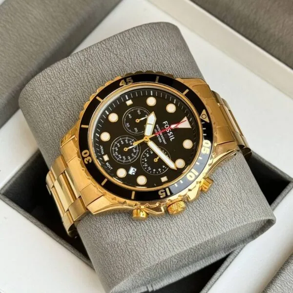 Fossil Grant Chronograph Golden