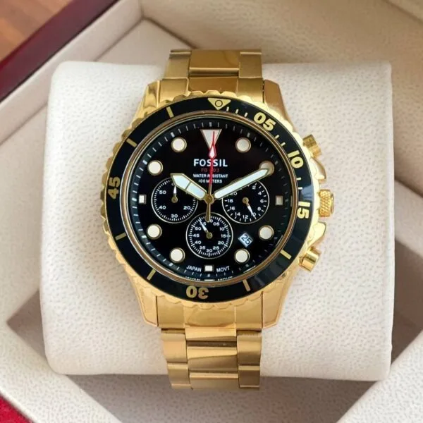 Fossil Grant Chronograph Golden