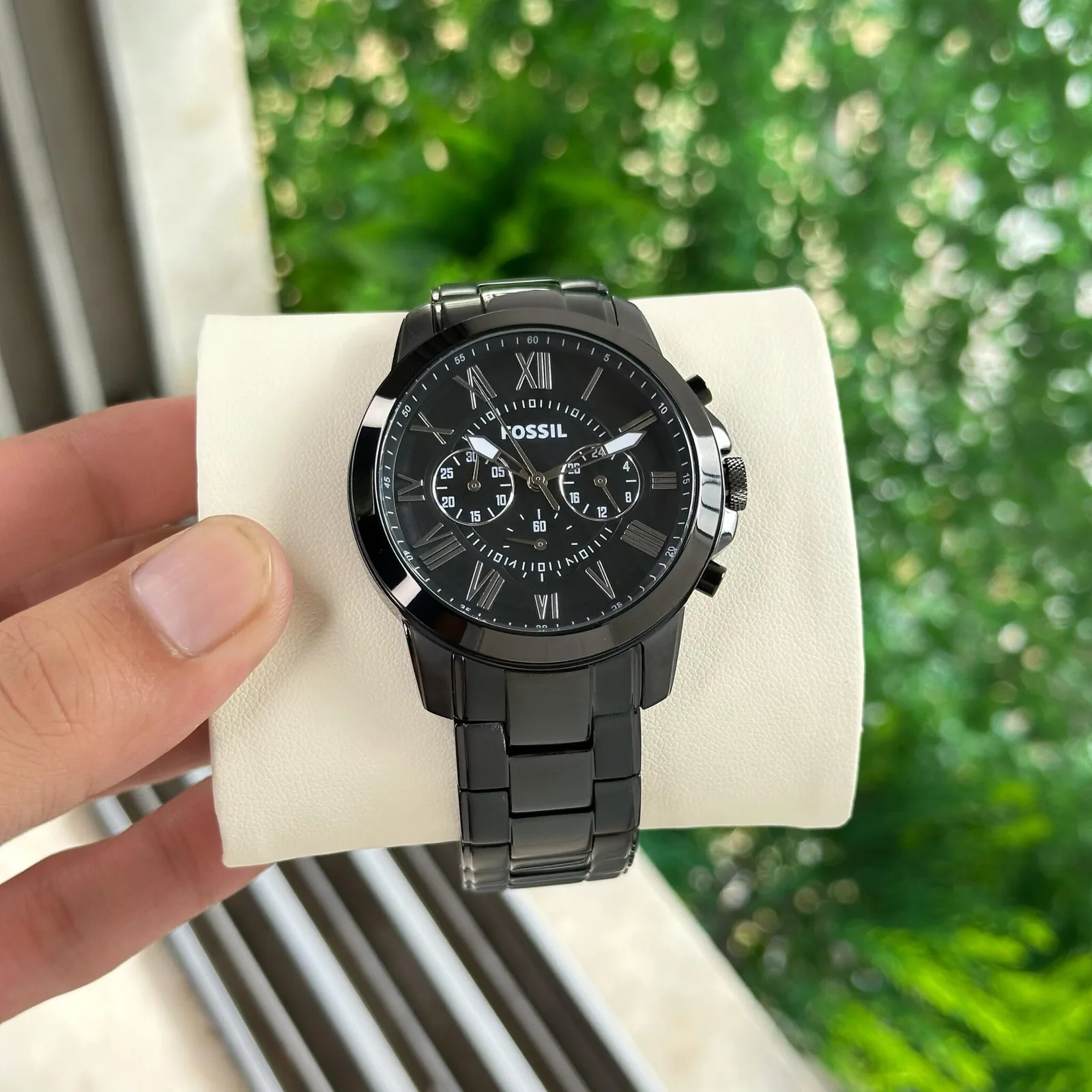 Fossil Grant FS4832 Chronograph Black Watch