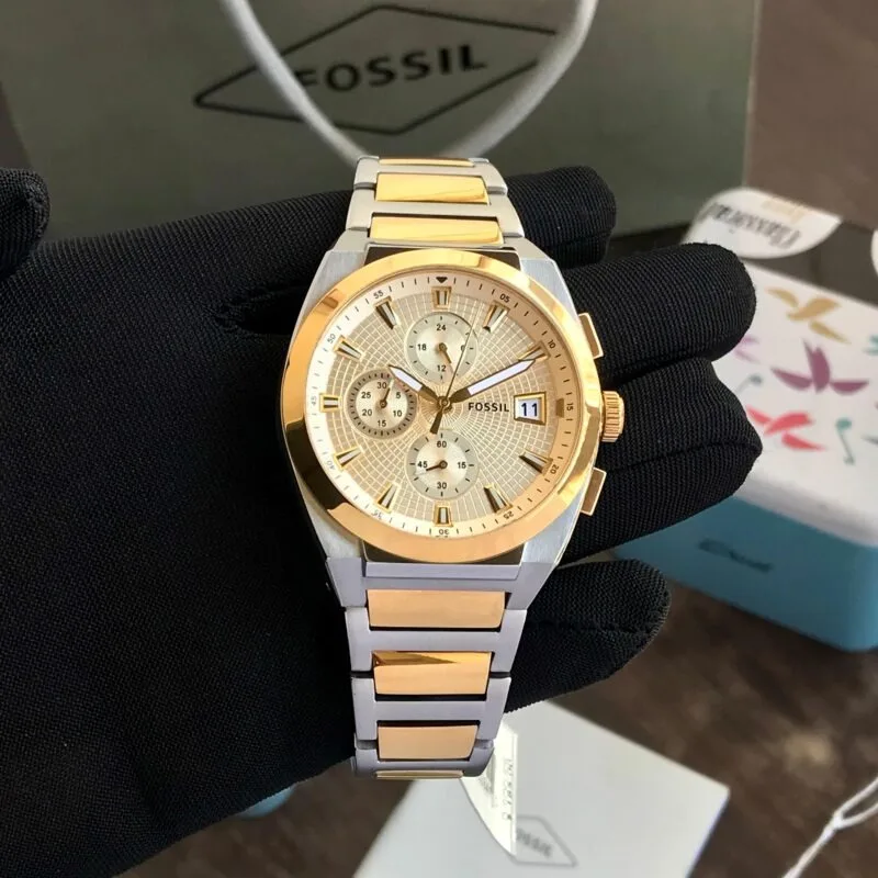 Fossil Grant FS5796 Golden Dial