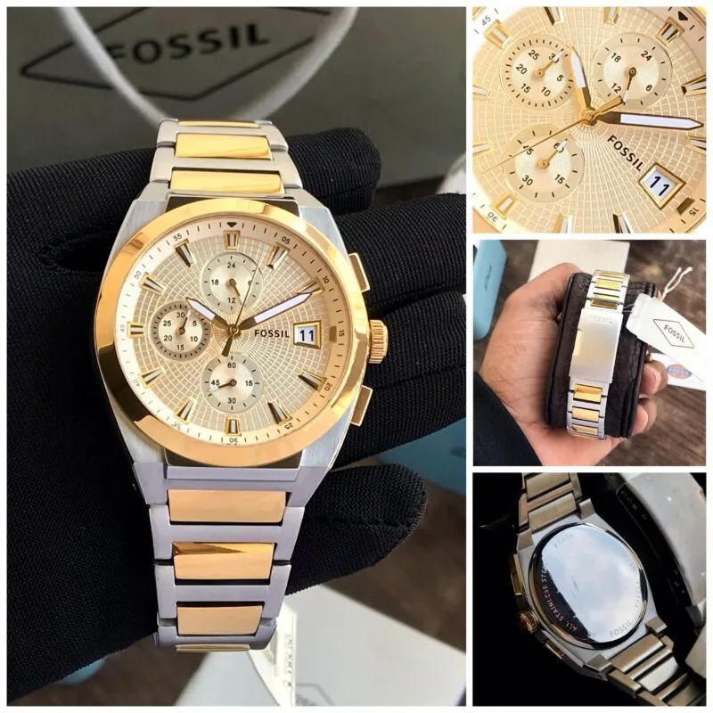 Fossil Grant FS5796 Golden Dial