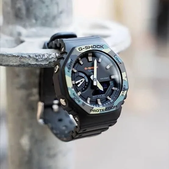 G-Shock GA-2100 Military Edition Black