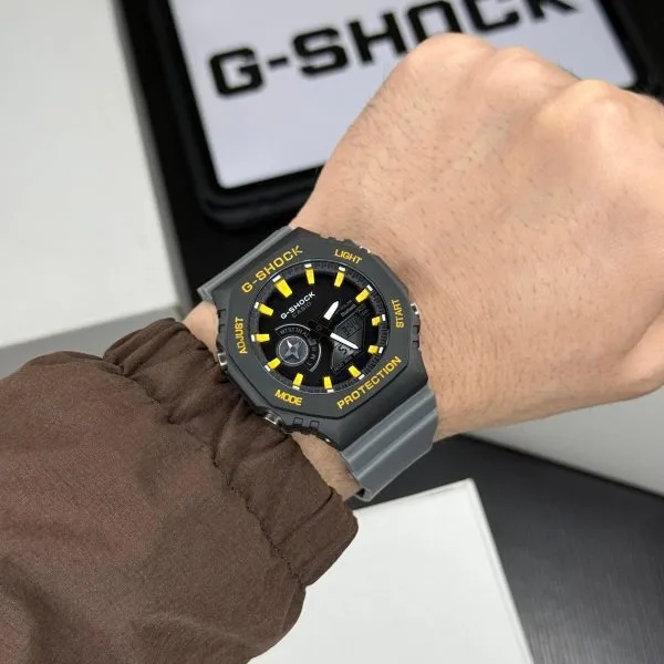 G Shock GA-B2100DF-1A Black Resin and Stainless Steel G-Shock