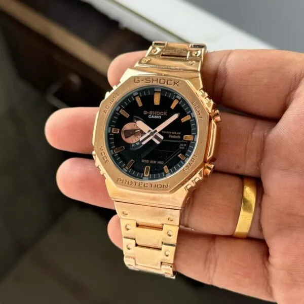 G-Shock GM-B2100D Rose Gold Black Dial