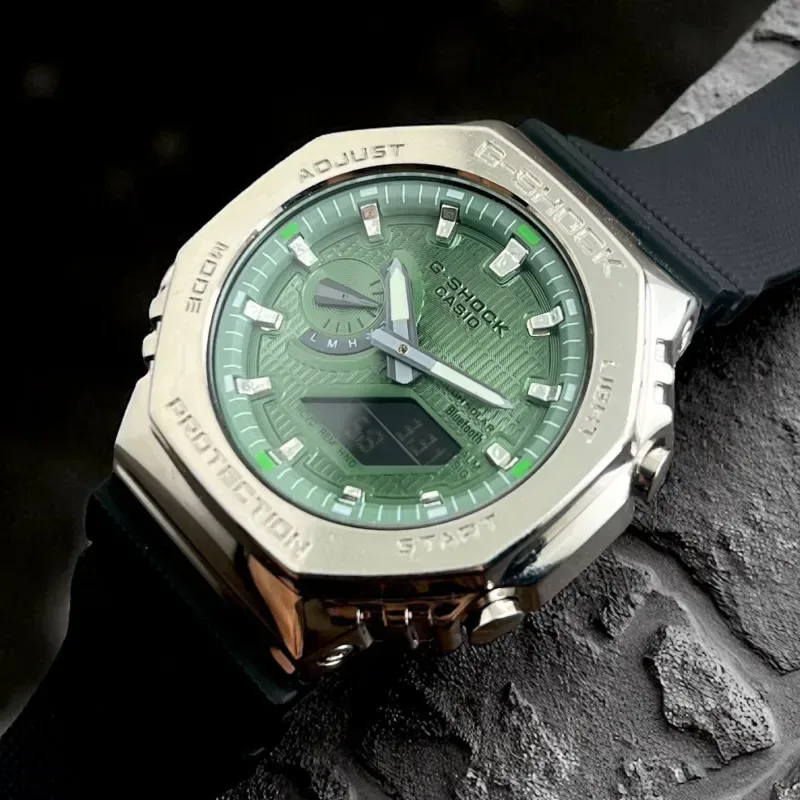 G Shock Octagonal Dial Analog Digital Watch G-Shock