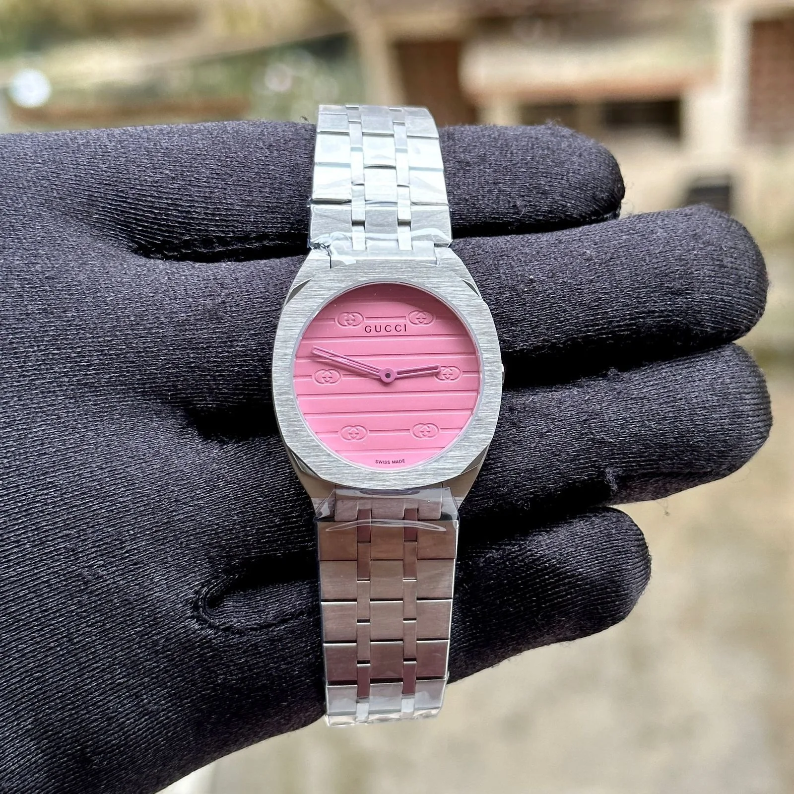 Gucci 25H YA163410 Quartz Timepiece
