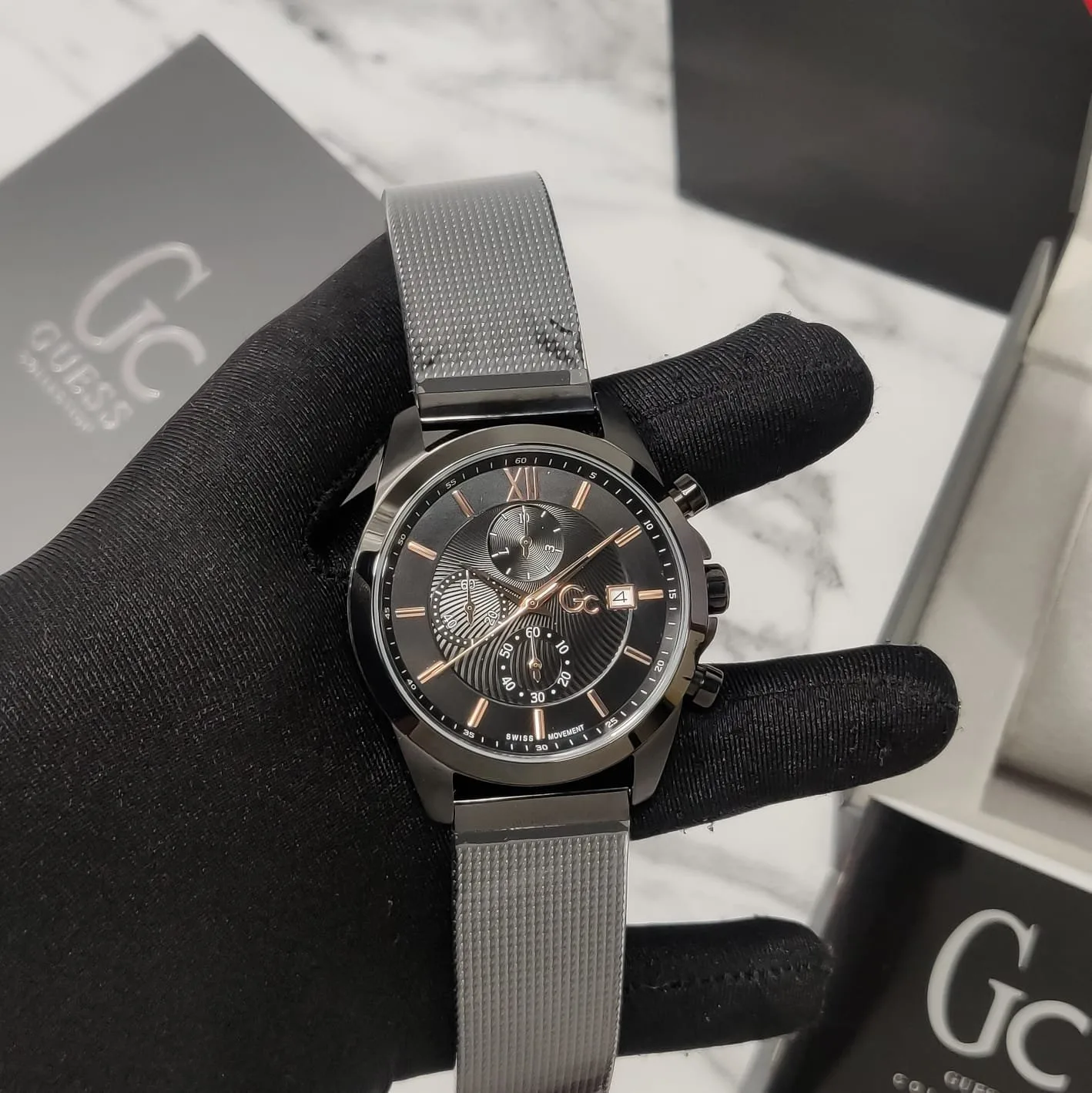 Guess Executive Chrono Y27009G2MF Stainless Steel