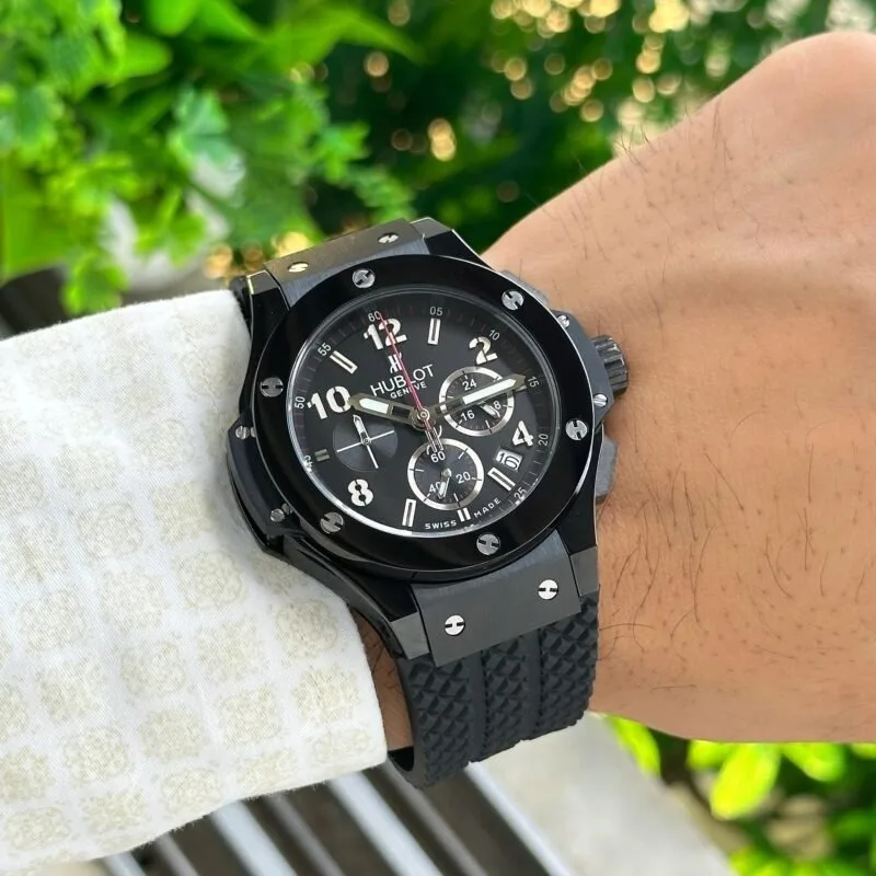 Hublot Big Bang Chronograph 44mm Black Stainless Steel Watch
