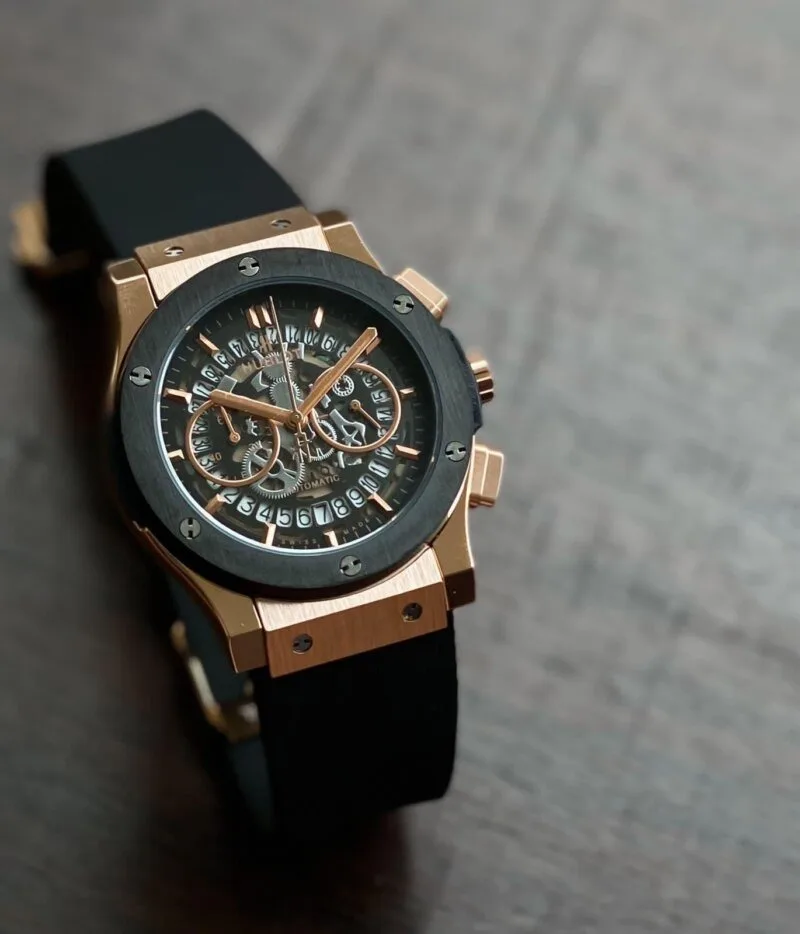 Hublot Big Bang Chronograph Black Rose Gold