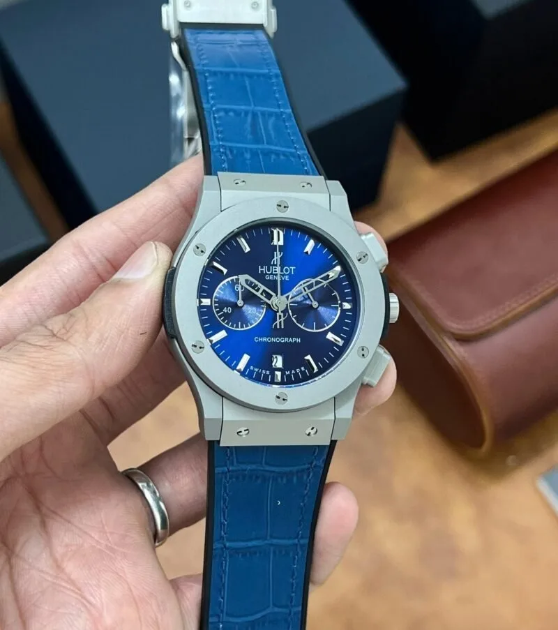 Hublot Classic Fusion Midnight Blue Titanium