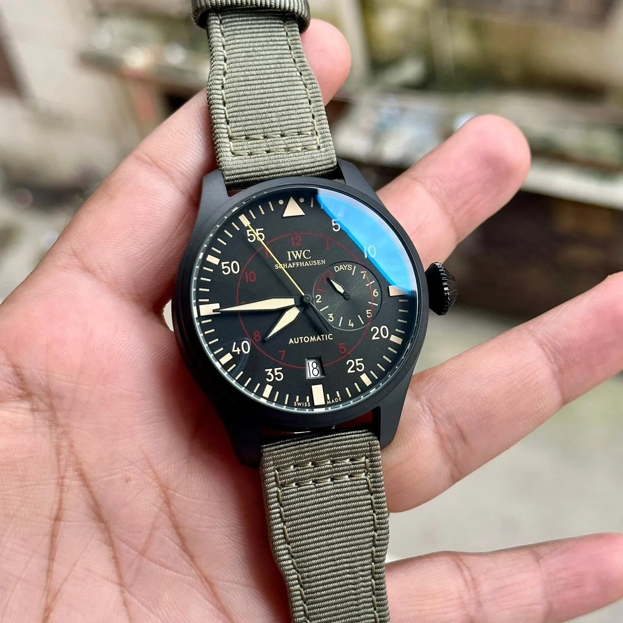 IWC Big Pilot Heritage Desert Edition Black IWC Schaffhausen