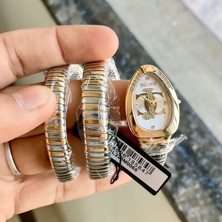 Justcavalli Vezzoso Silver Dial Stainless Steel Just Cavalli