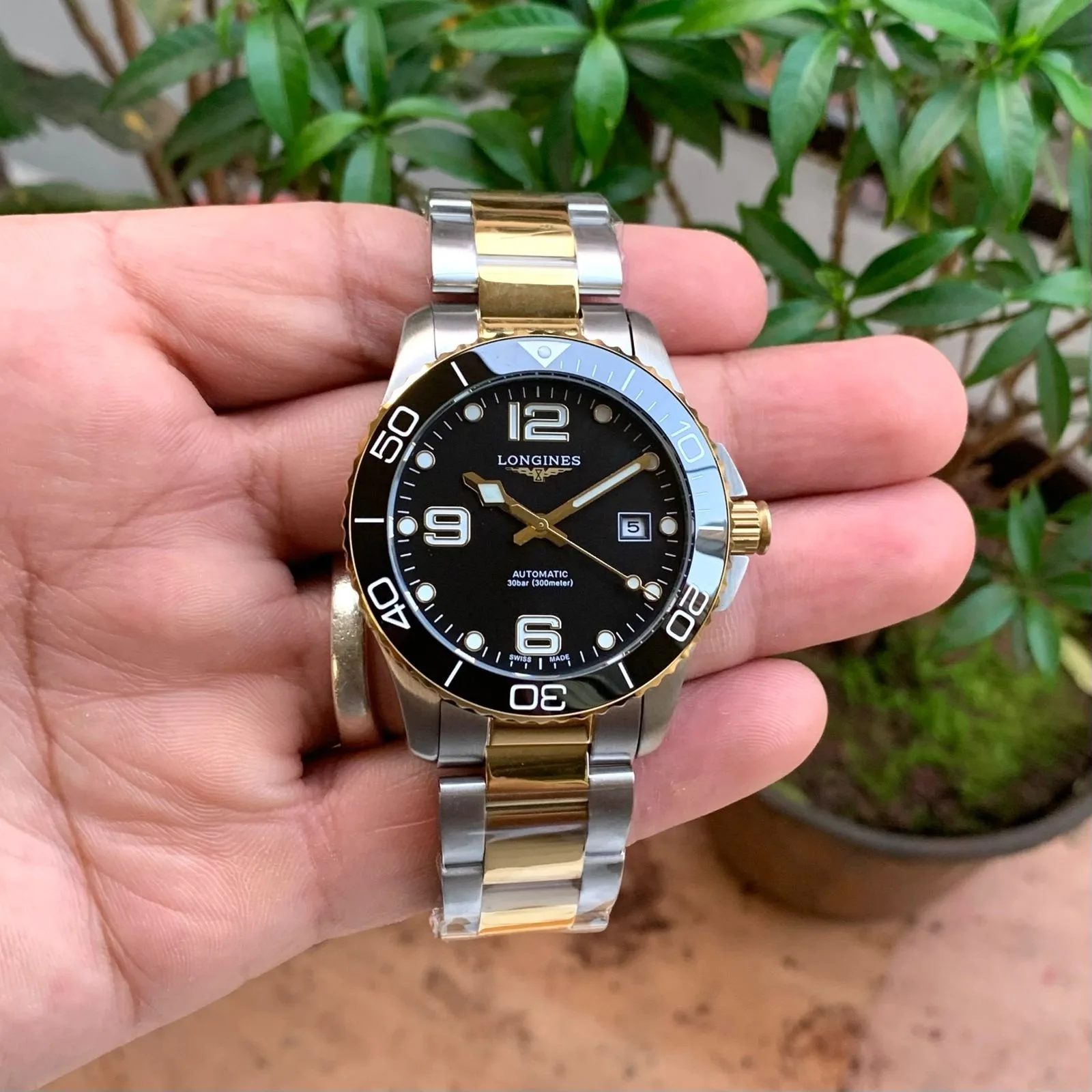 Longines HydroConquest GMT Automatic Black Dial