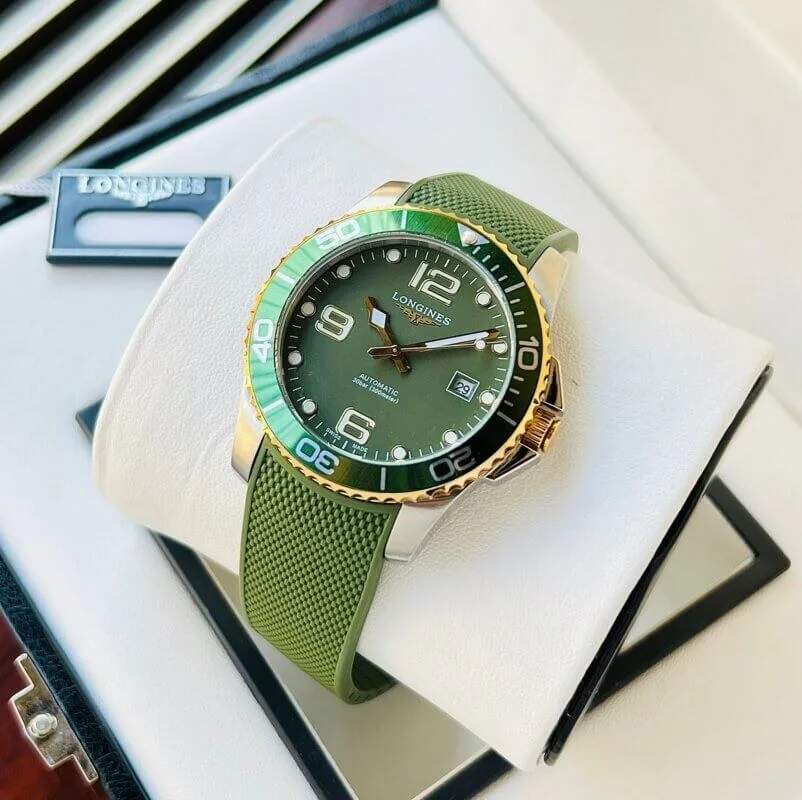 Longines HydroConquest Green Dial 43mm