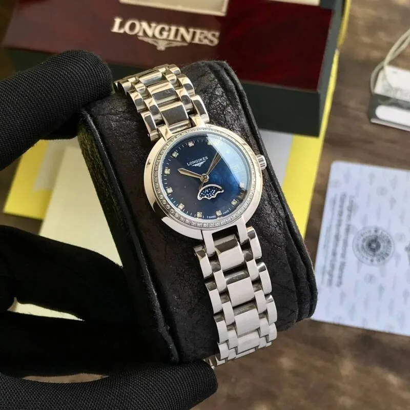Longines Primaluna Rose Gold And Silver