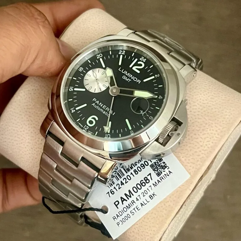 Luminor Panerai GMT Automatic Acciaio 44mm