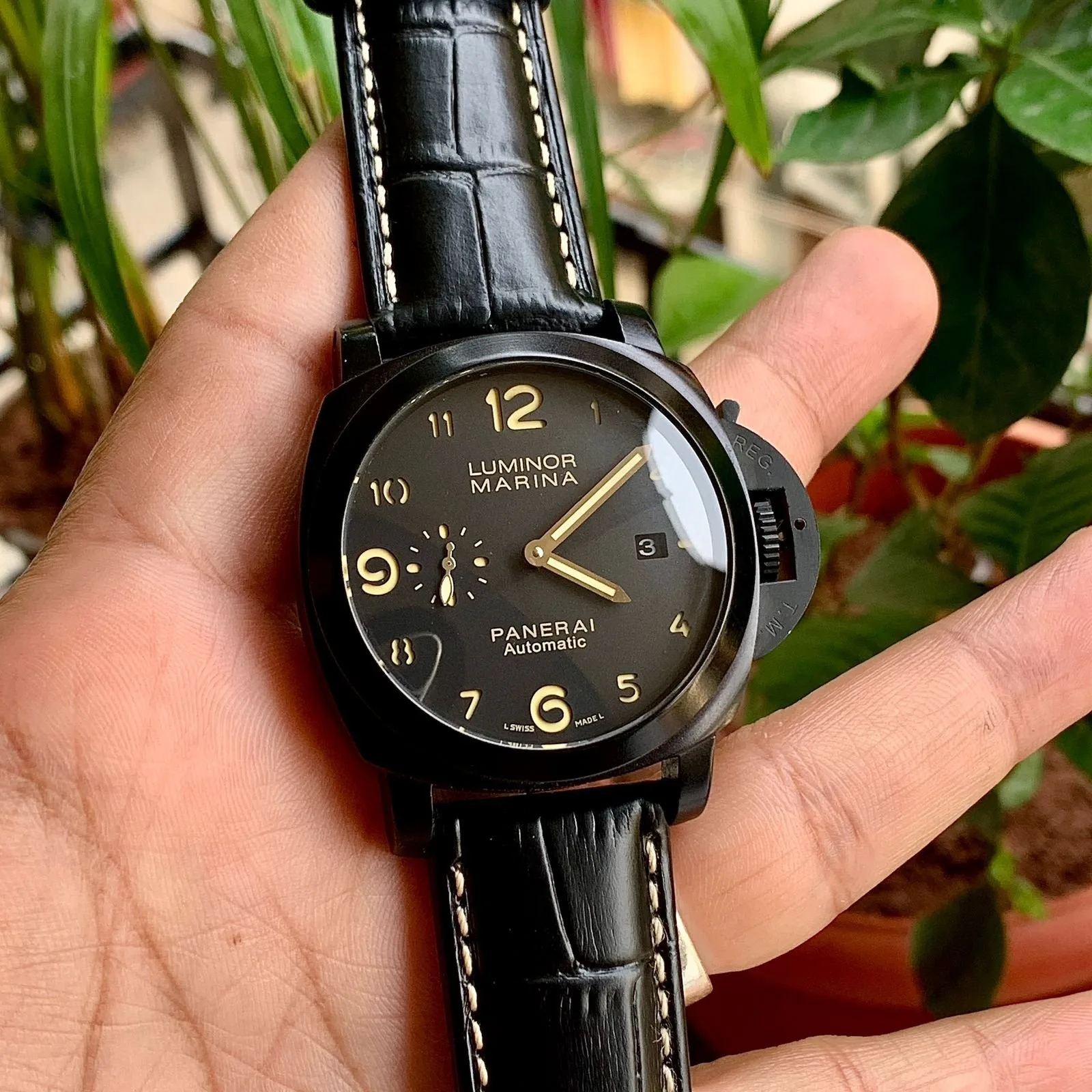 Luminor Panerai Marina Automatic Black