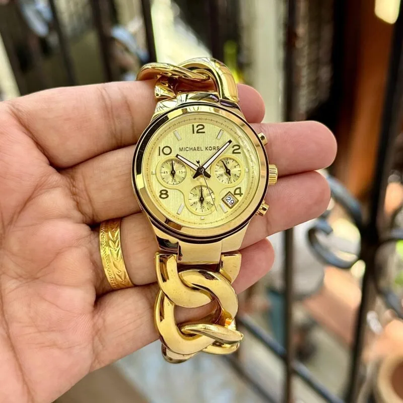 Michael Kors MK3131 Chain-Link Chronograph