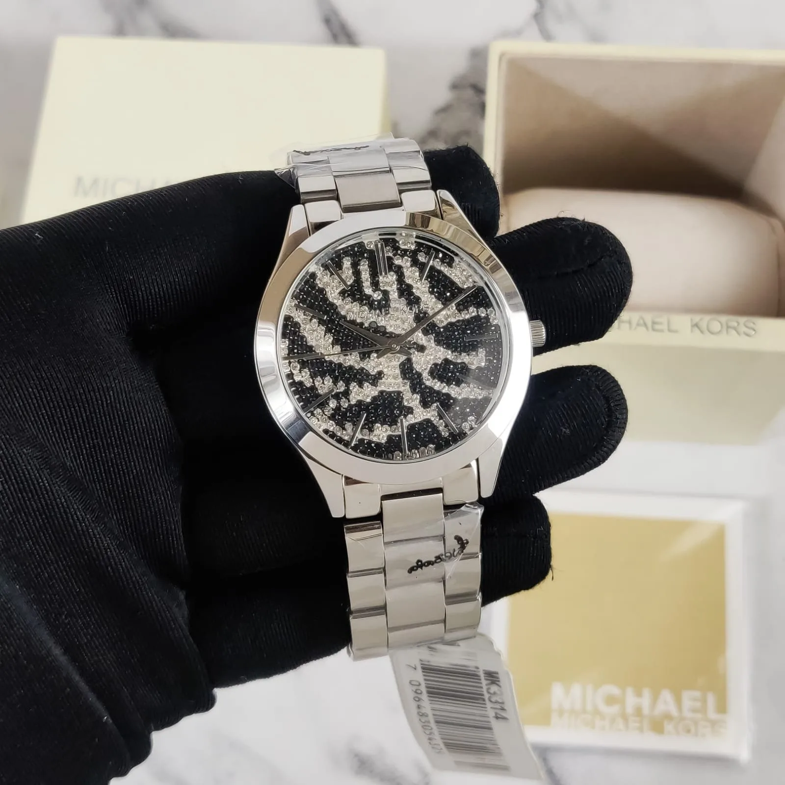 Michael Kors Slim Runway MK 3316 Zebra Dial