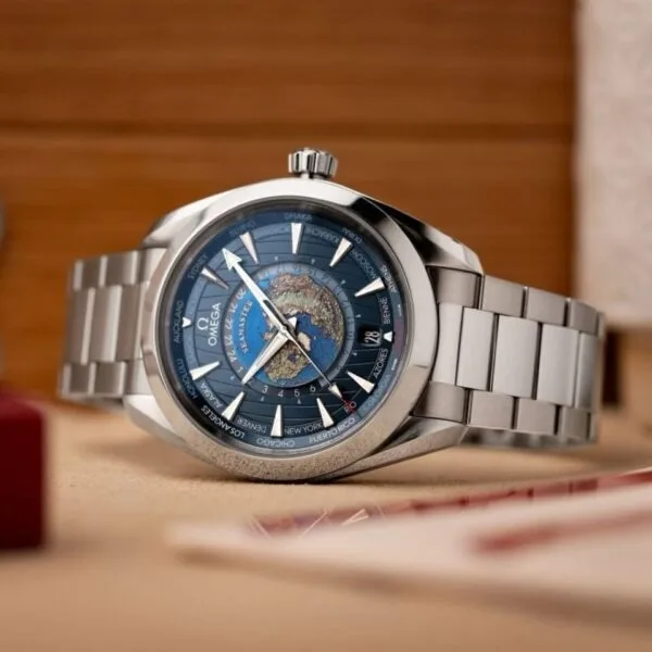 Omega Aqua Terra World Timer Automatic Watch
