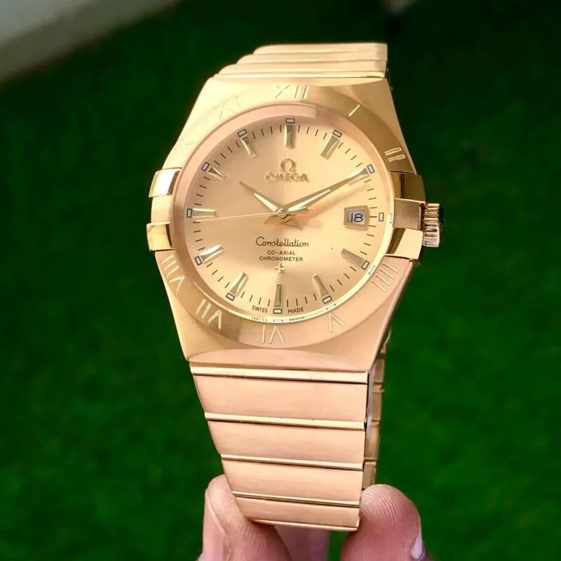 Omega Constellation Full Gold