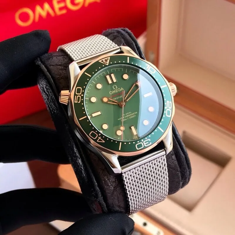 Omega James Bond 007 Green Dial