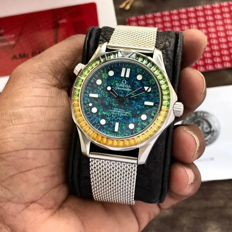 Omega James Bond Diamond Bezel
