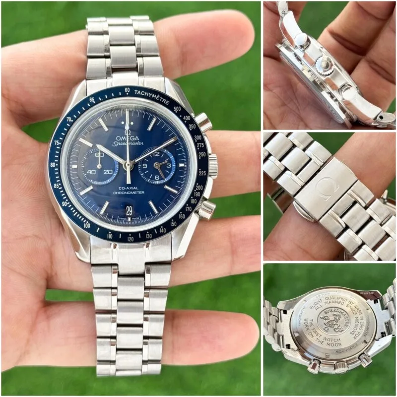 Omega Moonwatch Speedmaster Blue Dial
