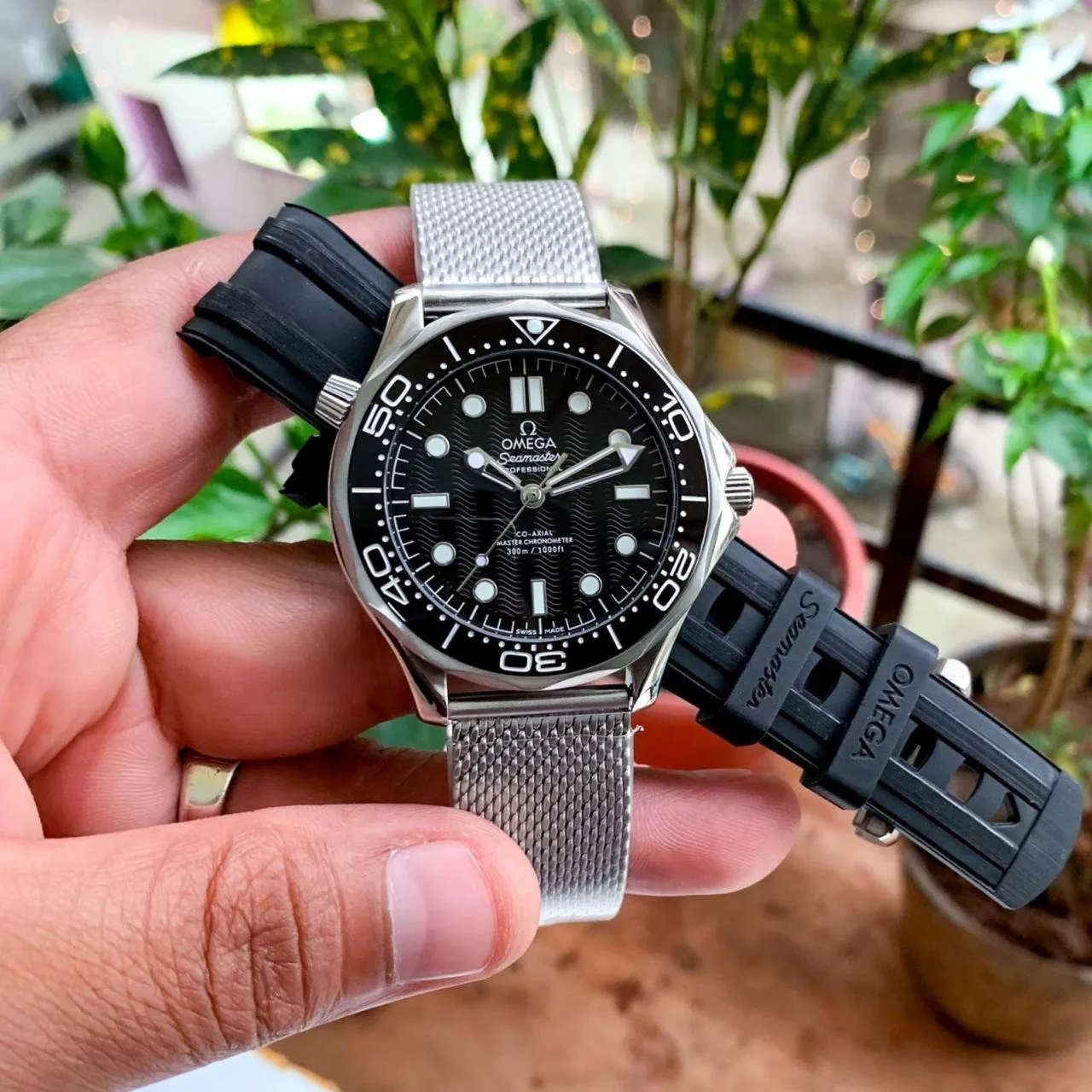 Omega Seamaster 300m Black Dial
