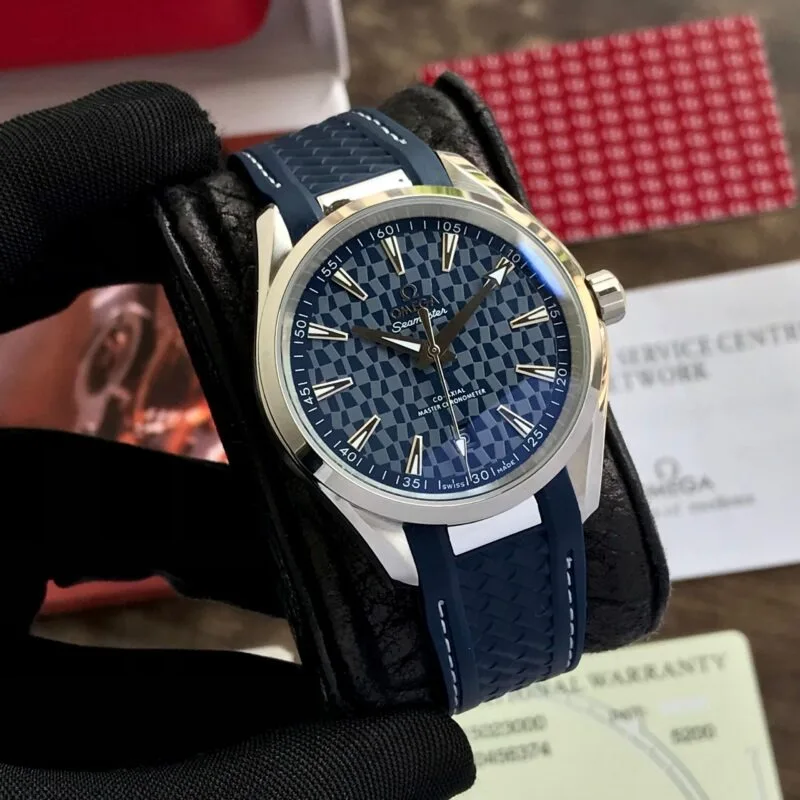 Omega Seamaster Aqua Terra Blue Worldtimer