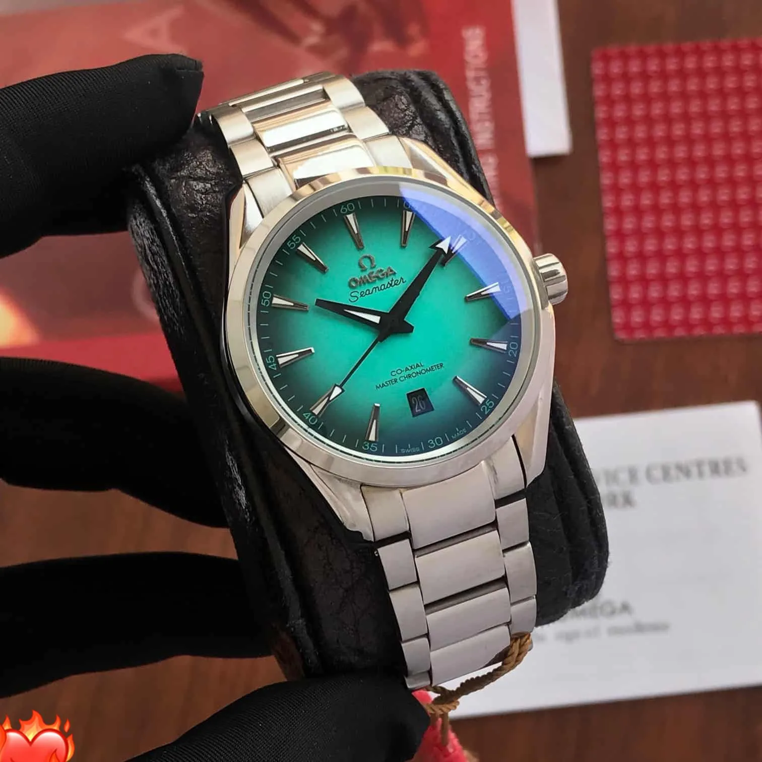 Omega Seamaster Aquaterra Sky Blue