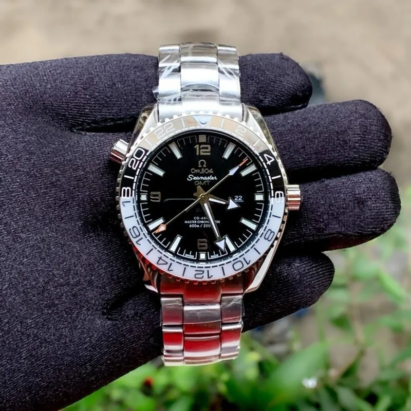 Omega Seamaster Planet Ocean Black Dial  Watch