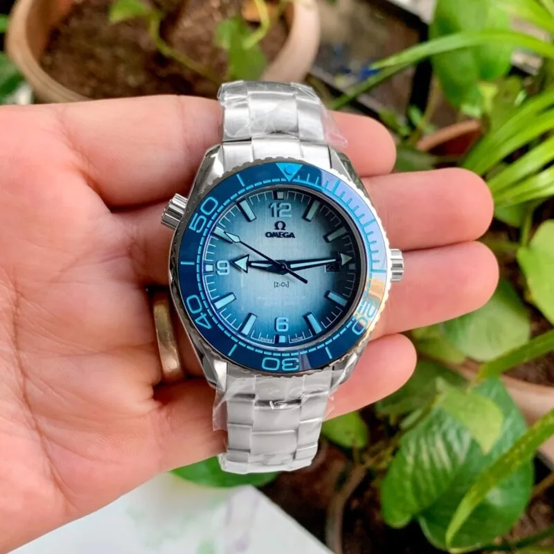 Omega Seamaster Planet Ocean Blue Dial
