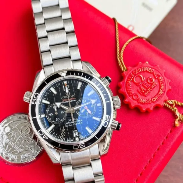 Omega Seamaster Professional 600 Silver Black
