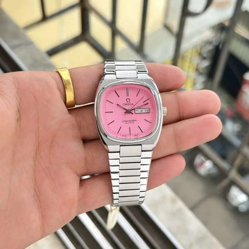 Omega Seamaster Vintage Pink Dial