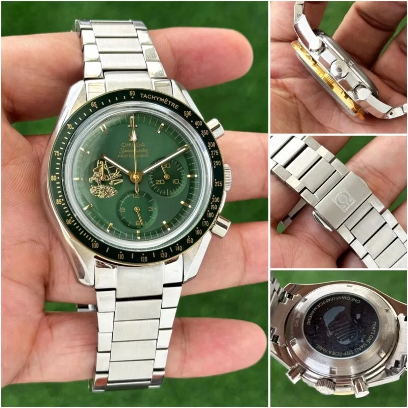Omega Speedmaster Apollo Green Dial